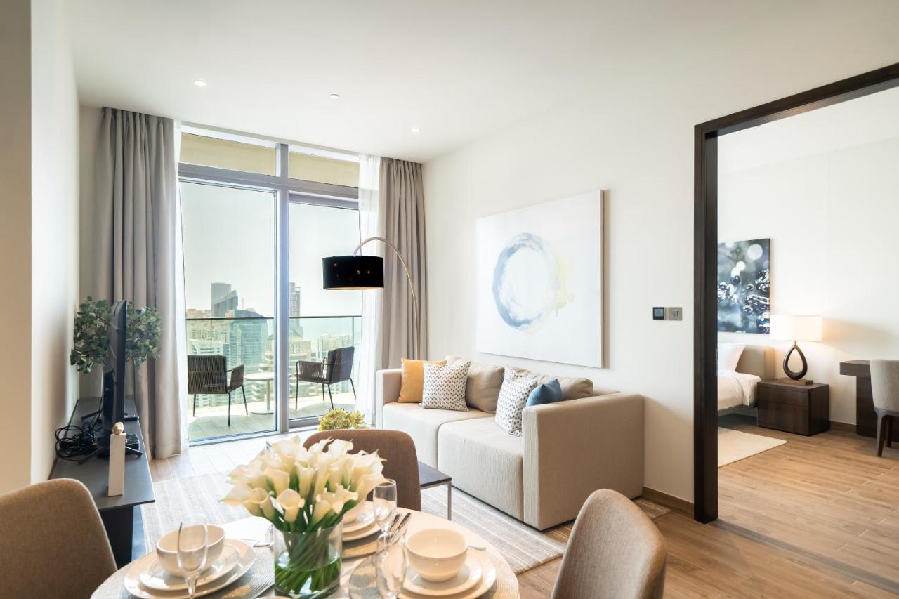 Luton Vacation Homes - Marina View & Luxury 1Br - Jumeirah Living Marina Gate Tower 3 - 54Ab49Ab36Ab Дубай Екстериор снимка