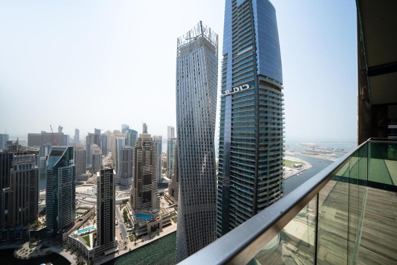 Luton Vacation Homes - Marina View & Luxury 1Br - Jumeirah Living Marina Gate Tower 3 - 54Ab49Ab36Ab Дубай Екстериор снимка