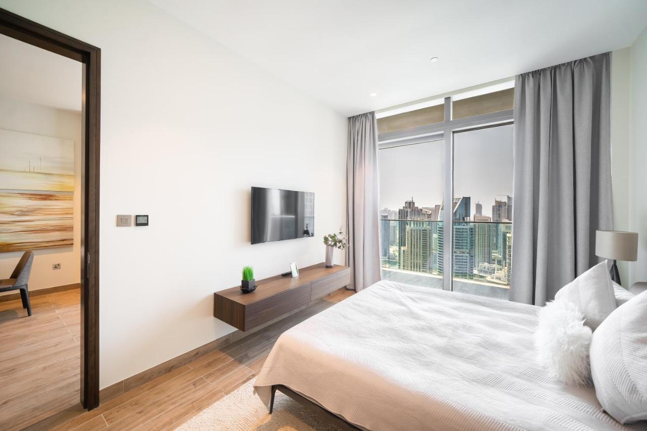 Luton Vacation Homes - Marina View & Luxury 1Br - Jumeirah Living Marina Gate Tower 3 - 54Ab49Ab36Ab Дубай Екстериор снимка