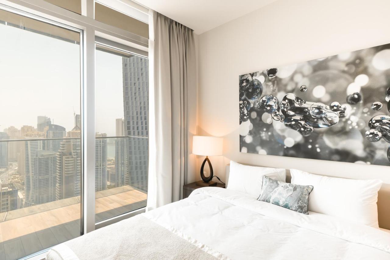 Luton Vacation Homes - Marina View & Luxury 1Br - Jumeirah Living Marina Gate Tower 3 - 54Ab49Ab36Ab Дубай Екстериор снимка