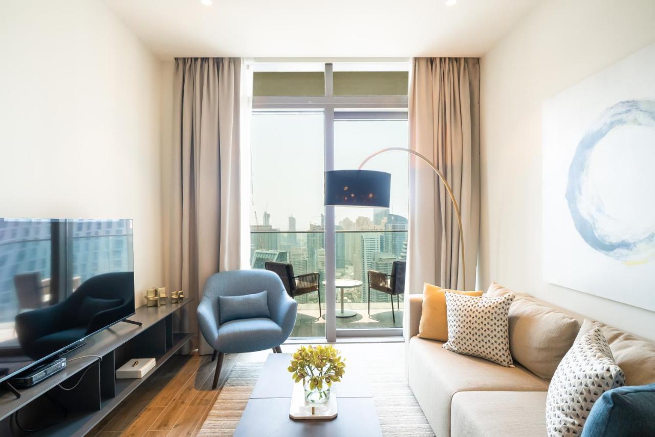 Luton Vacation Homes - Marina View & Luxury 1Br - Jumeirah Living Marina Gate Tower 3 - 54Ab49Ab36Ab Дубай Екстериор снимка