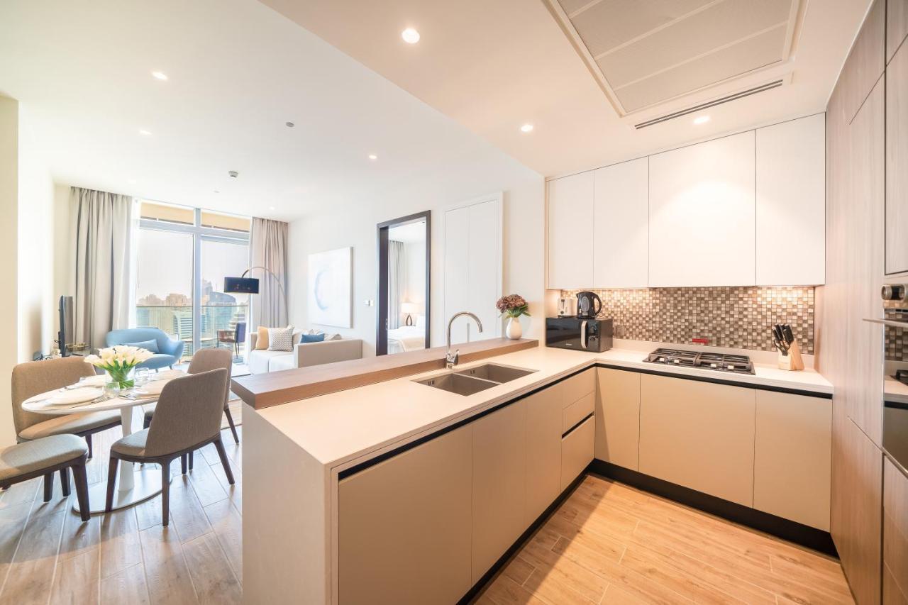 Luton Vacation Homes - Marina View & Luxury 1Br - Jumeirah Living Marina Gate Tower 3 - 54Ab49Ab36Ab Дубай Екстериор снимка